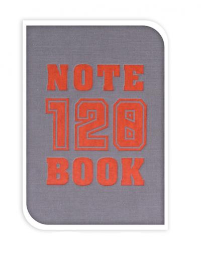 Notebook coperta gri, 14.8 cm
